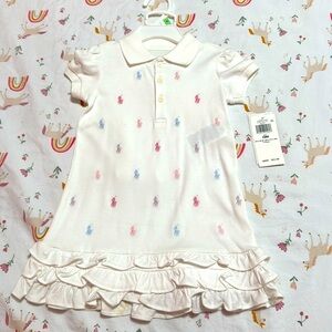 NWT - Polo Ralph Lauren Dress and Matching Panty - size 18M